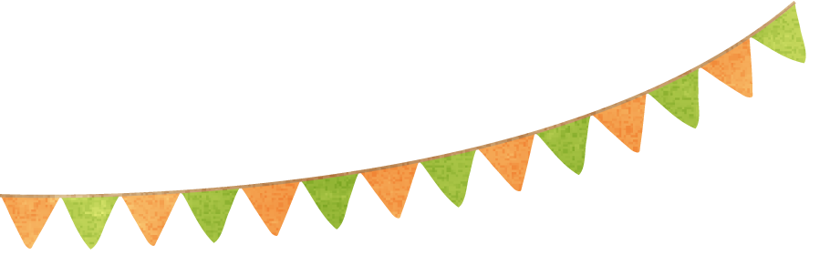 保育目標フラッグ