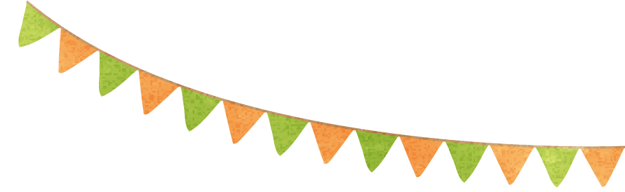 保育目標フラッグ