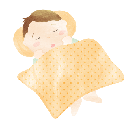 名塩保育園の昼寝