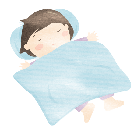 名塩保育園の昼寝