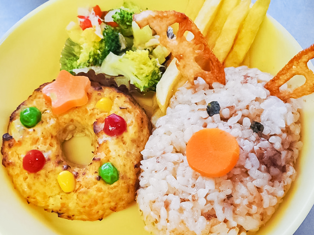 名塩保育園のクリスマスメニュー